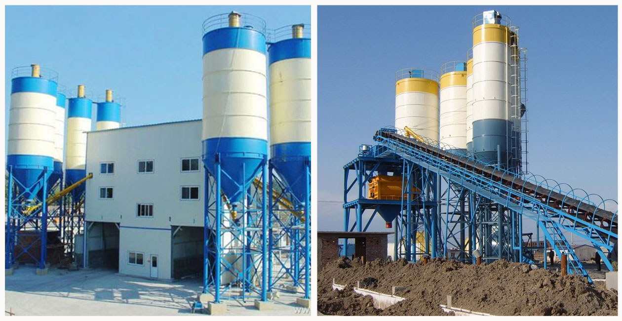 wet mix concrete batching plant