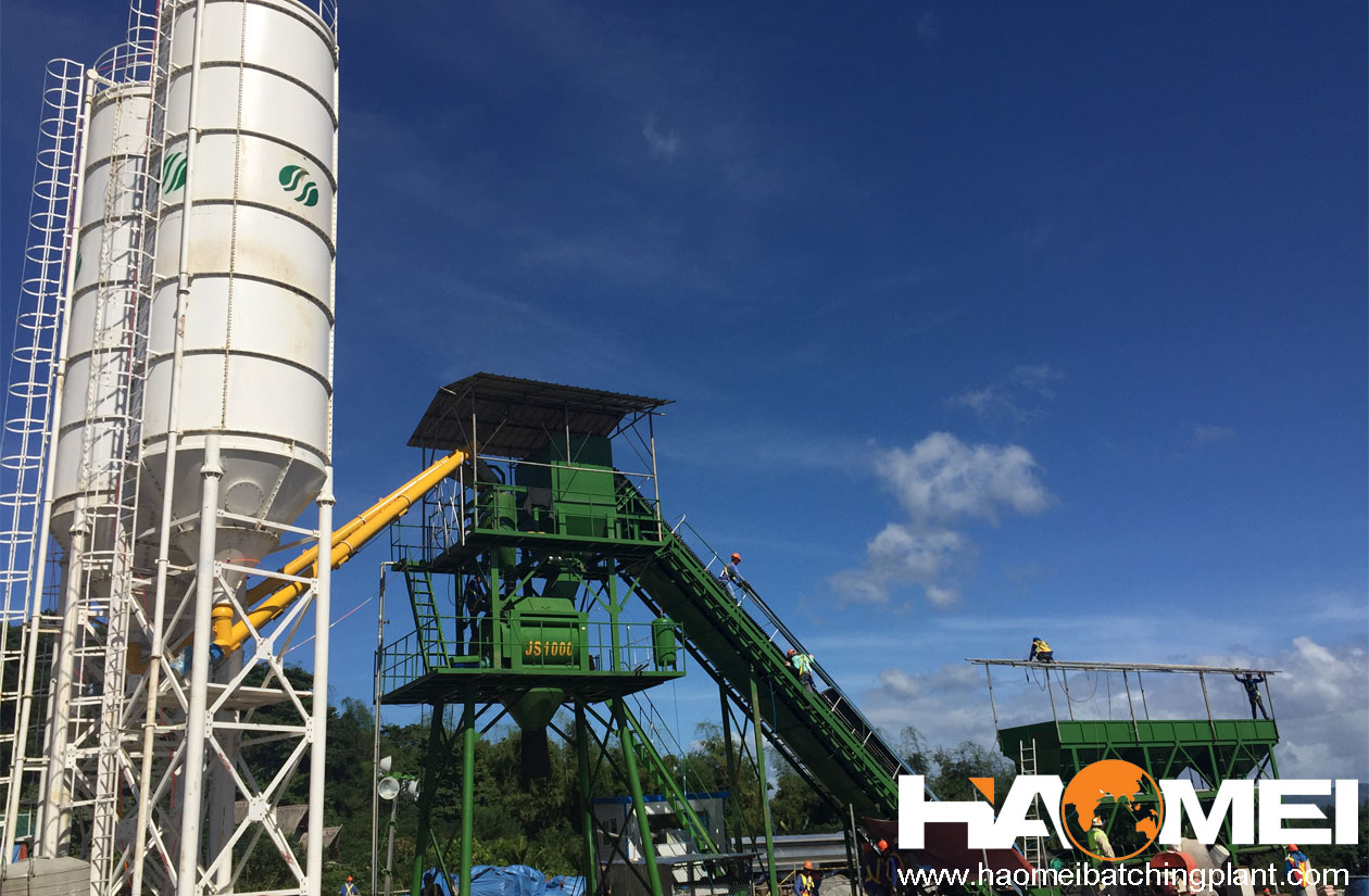 small concrete batching plant