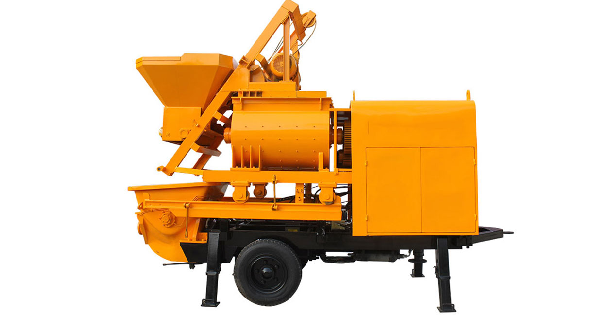 self loading mobile concrete mixer