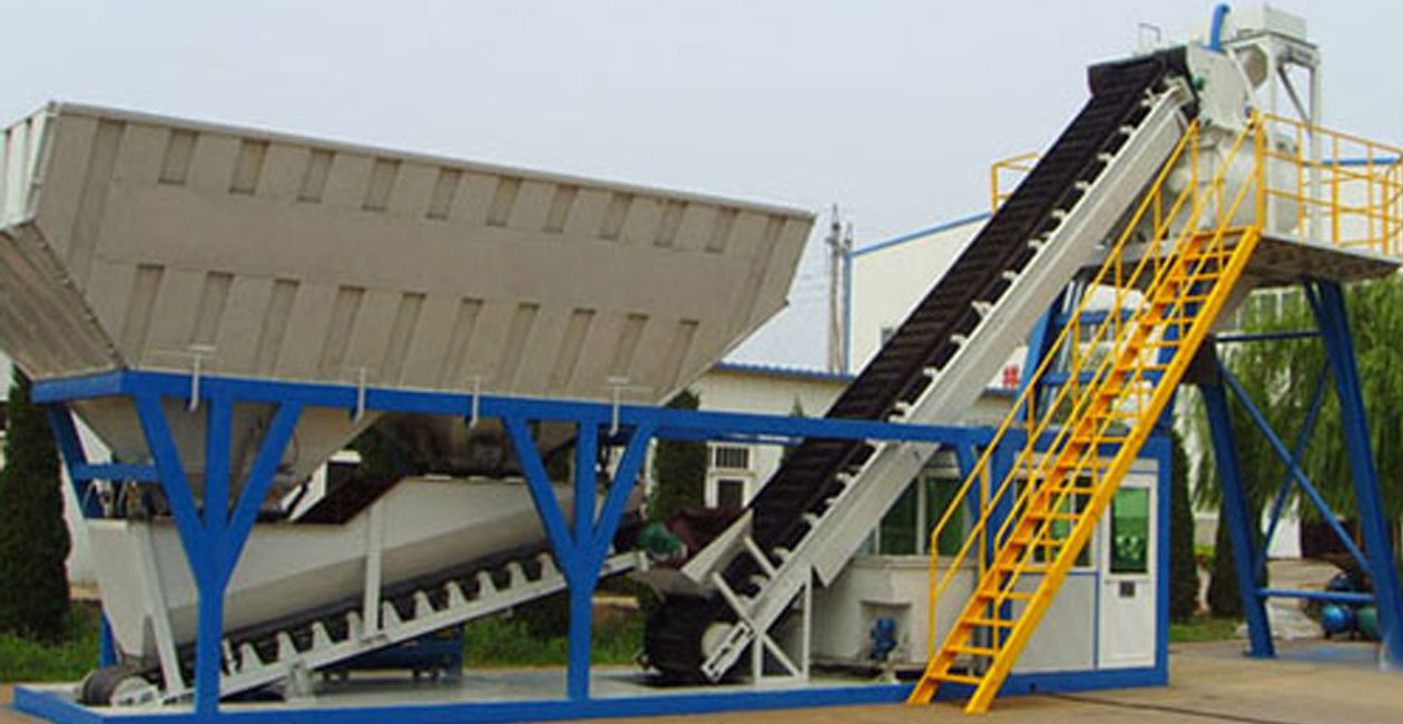 The Innovative Device Mobile Concrete Batching Plant