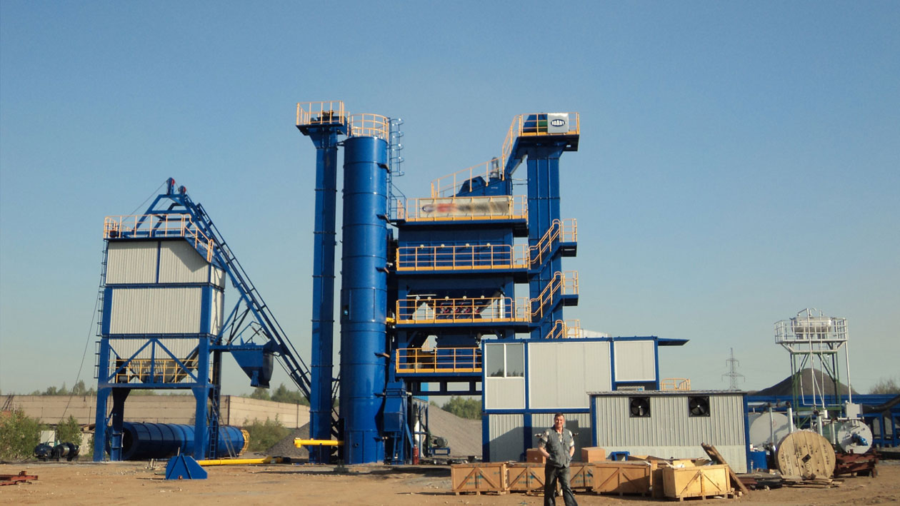 Mobile Asphalt Mixing Plant