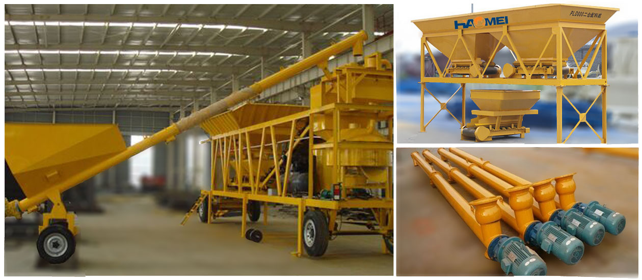 Mobile Mini Concrete Batching Plant