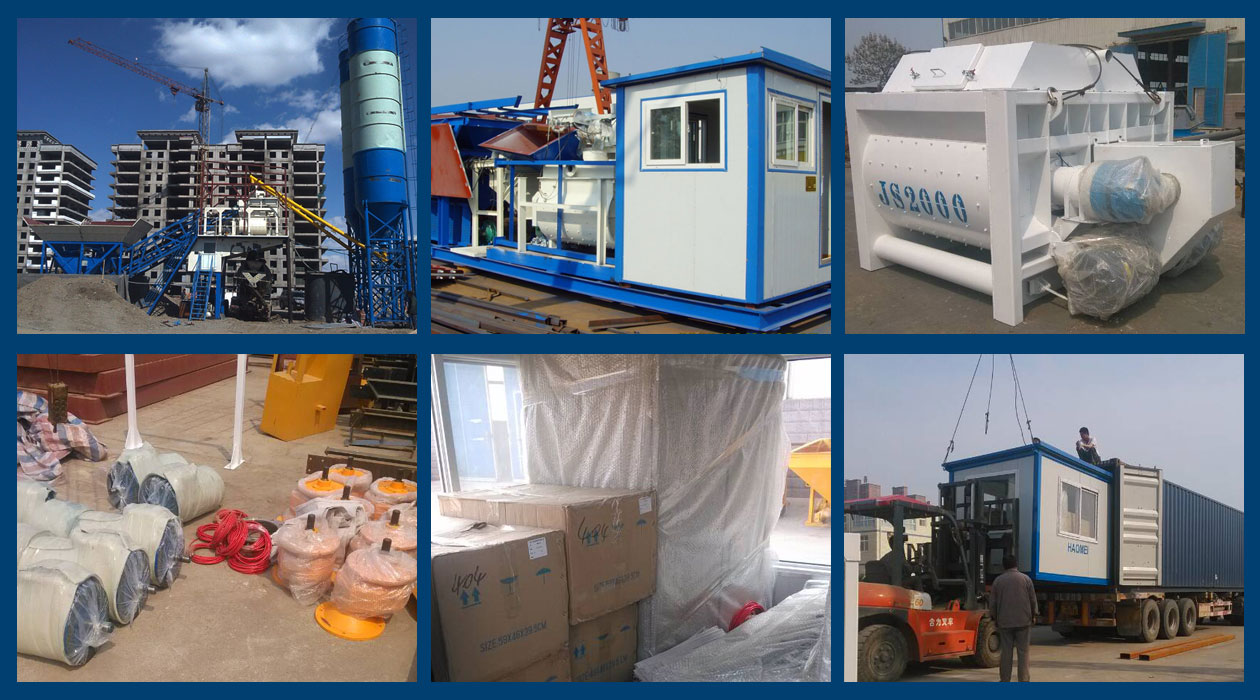 Shipping Mobile Batching Plant and Truck Mixer to Mongolia