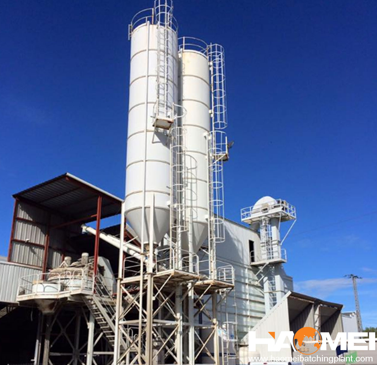 HZS Concrete Batching Plant