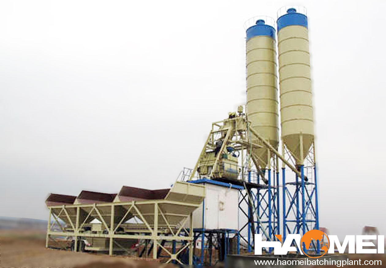 HZS35 Stationary Concrete Batching Plant