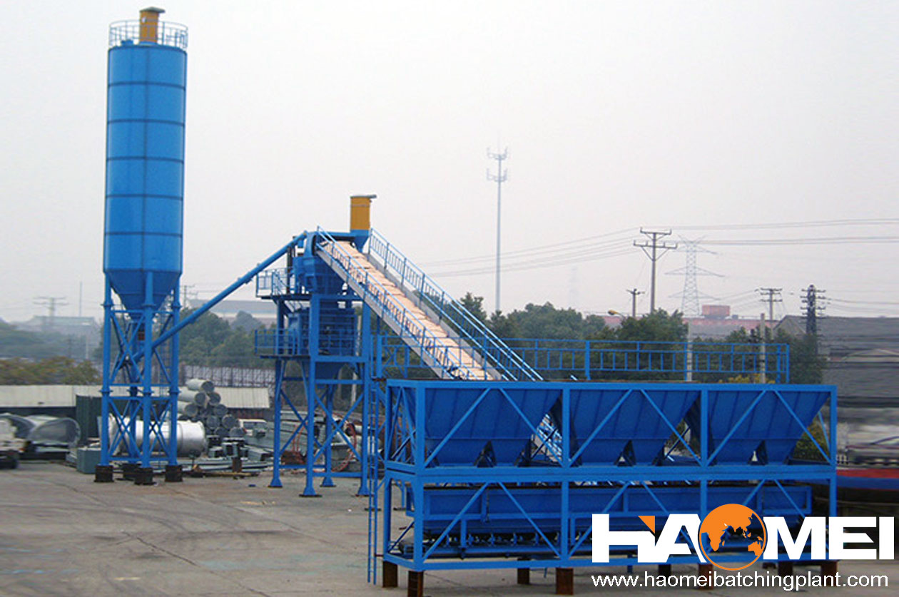 HZS Series Concrete Mixing Plant