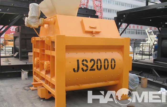 concrete mixer machine price list