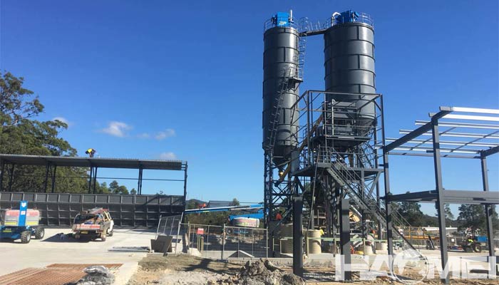 dry type concrete batching plant