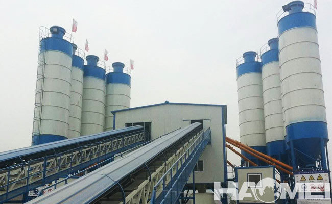 stationary concrete batch plants