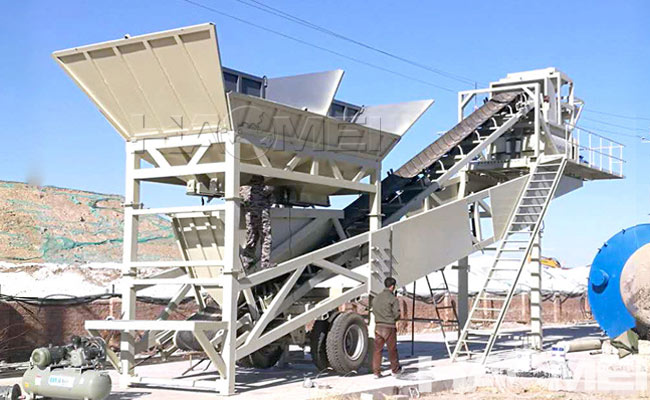 portable concrete plant cost