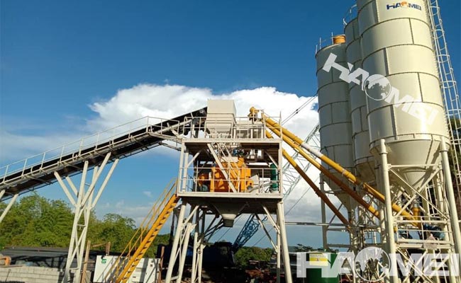 automatic concrete plant