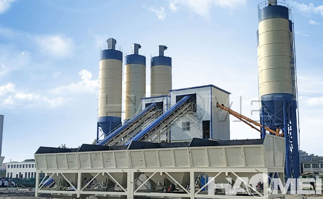 concrete batching plant automation