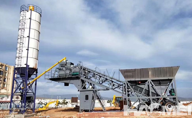 small portable concrete batching plant for sale
