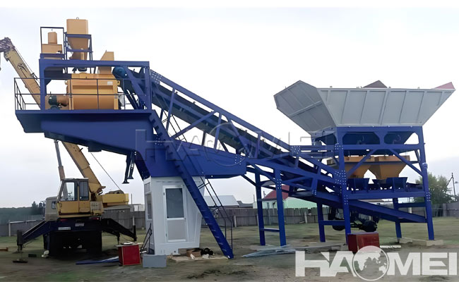small mobile batching plants
