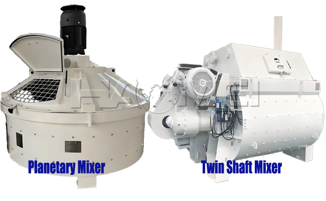 planetary mixer vs twin shaft mixer