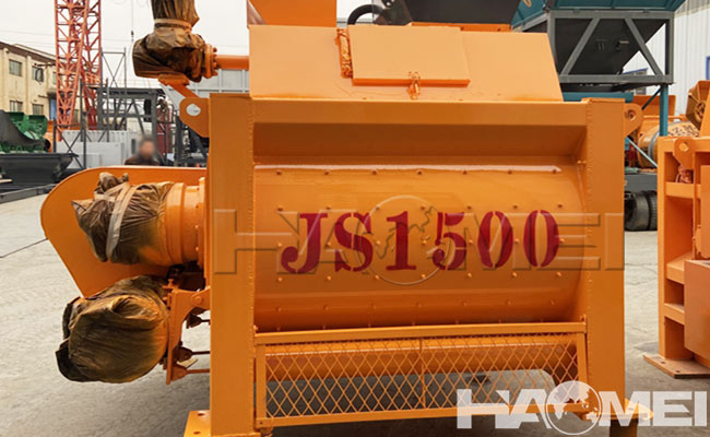 concrete mixer machine capacity