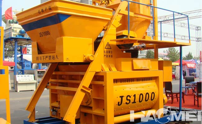 JS1000 concrete mixer