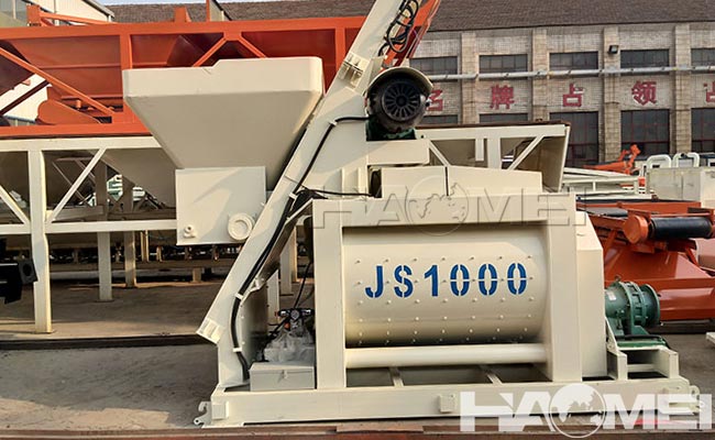 concrete mixer 1 m3