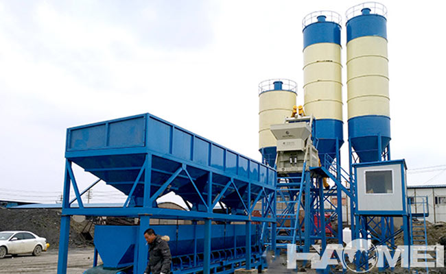 how to build a concrete batch plant