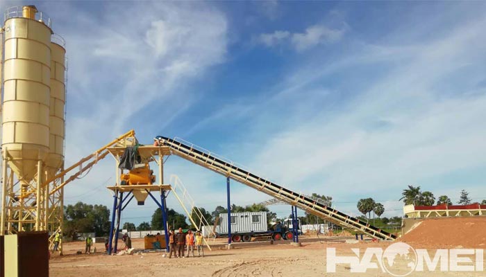 concrete batching plant productivity