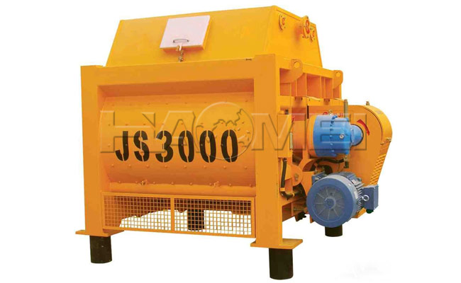 js3000 concrete mixer